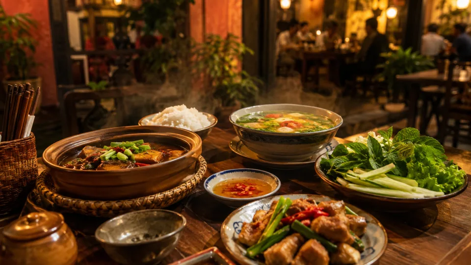 Bàn nướng đông khách tại Trần Thị Minh Hiển